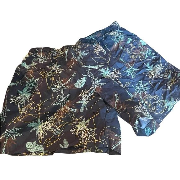 Columbia Tropical Print Swim Shorts new never worn size large - Picture 1 of 2